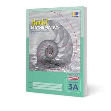 Full Set of Think Mathematics Secondary 3A and 3B Textbooks bundled with 3A and 3B Workbooks (Grade 9)